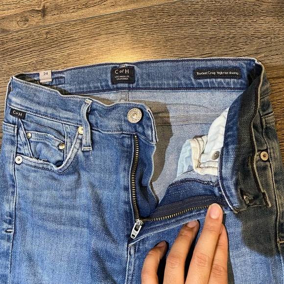 Citizens of Humanity Rocket Crop High Waisted Skinny Jean - Picture 4 of 5